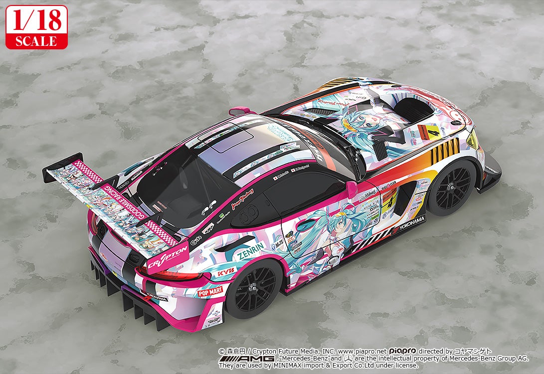 1/18 グッドスマイル 初音ミク AMG 2021 SUPER GT参戦100戦記念 Ver