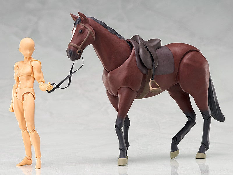 Amazon | figma 馬 ver.2 [栗毛] ノンスケール プラスチック製