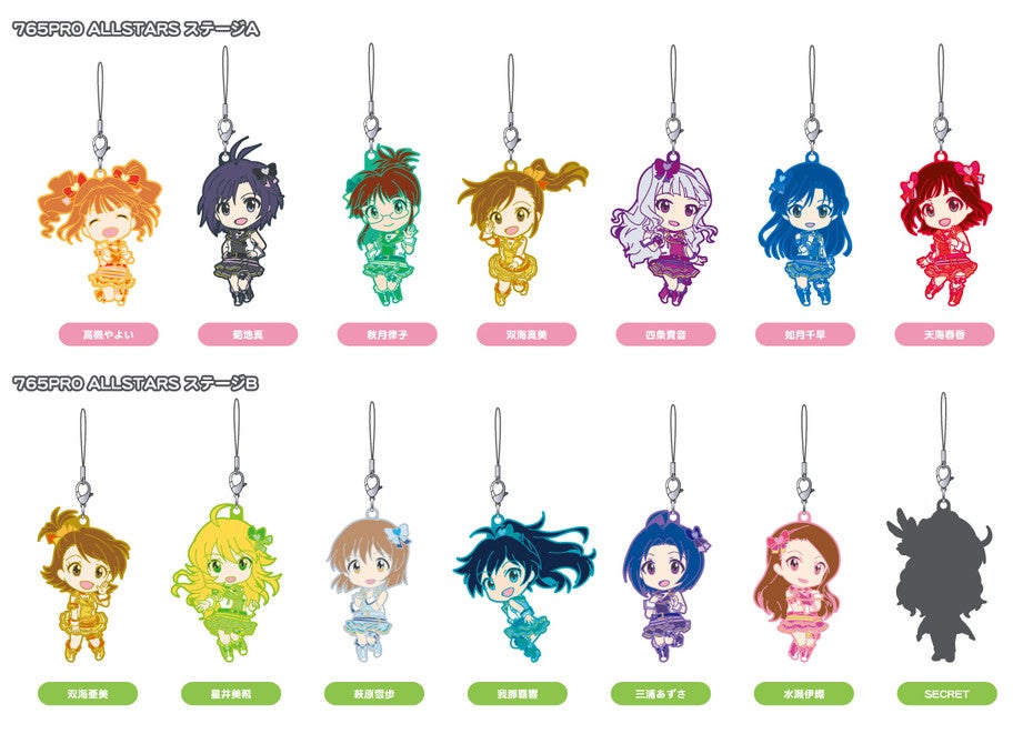 ねんどろいどぷらす ラバーストラップ 765PRO ALLSTARS ステージ