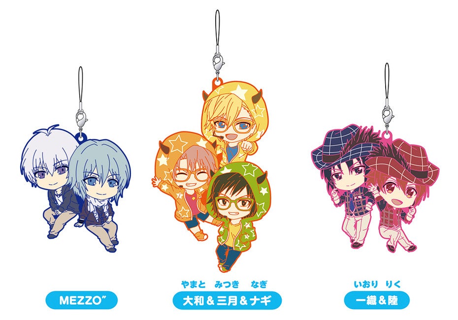 ねんどろいどぷらす アイドリッシュセブン ユニットラバーストラップ