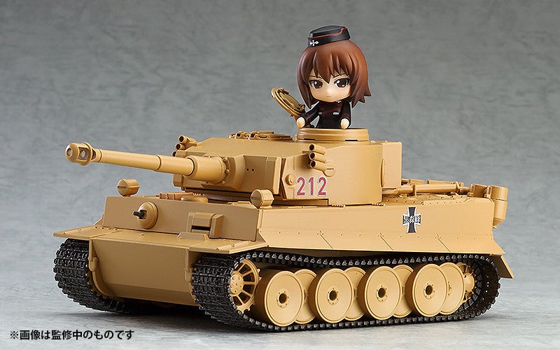 ねんどろいどもあ ガールズ&amp;パンツァー 劇場版 ティーガーI ノンスケール ABS&amp;PVC製 塗装済み完成品フィギュア dwos6rj ねんどろいどもあ ガールズ&パンツァー 劇場版 ティーガーI ノン