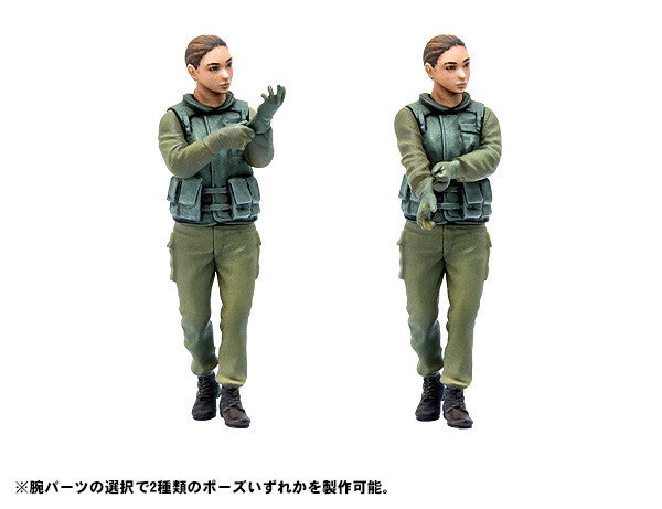 PLAMAX 35-02 イスラエル国防軍タンククルーセット1