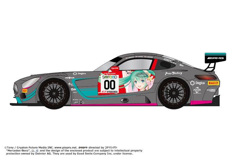 スパーク 1/64 メルセデス-AMG GT3 スーパーGT グッドスマイル