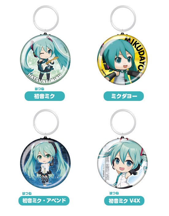 初音ミク ねんどろいどぷらす 缶キーホルダー（トレーディング