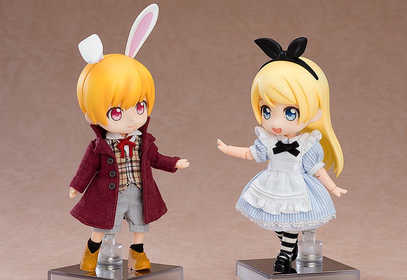 ねんどろいどどーる おようふくセット アリス ピンク ワンピ メイド フリル 靴｜小物・アクセサリー