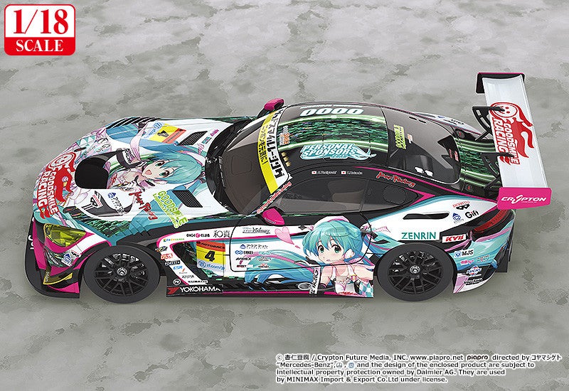 【グッドスマイル】初音ミク AMG 2019 Super GT ver. 1/18 グッドスマイル 初音ミク AMG 2021 SUPER GT Ver