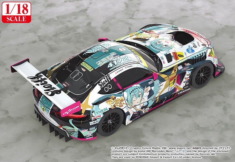 1/18 グッドスマイル 初音ミク AMG 2021 1/18 グッドスマイル 初音ミク AMG 2021 SUPER GT参戦100戦記念 Ver
