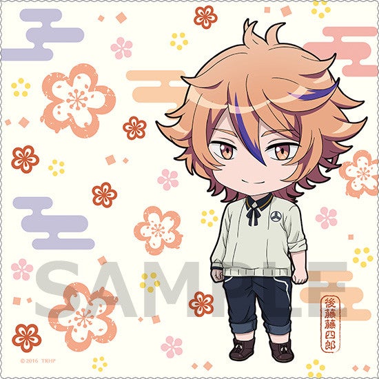 刀剣乱舞 後藤藤四郎 指の上シリーズ ぬいぐるみ マスコット 花丸 ラスト1点)刀剣乱舞 乱藤四郎 20cm 着せ替えぬいぐるみ 本体のみ