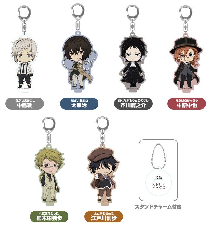 文豪ストレイドッグス ねんどろいどぷらす スタンド付きアクリル 文豪ストレイドッグス ねんどろいどぷらす スタンド付きアクリル