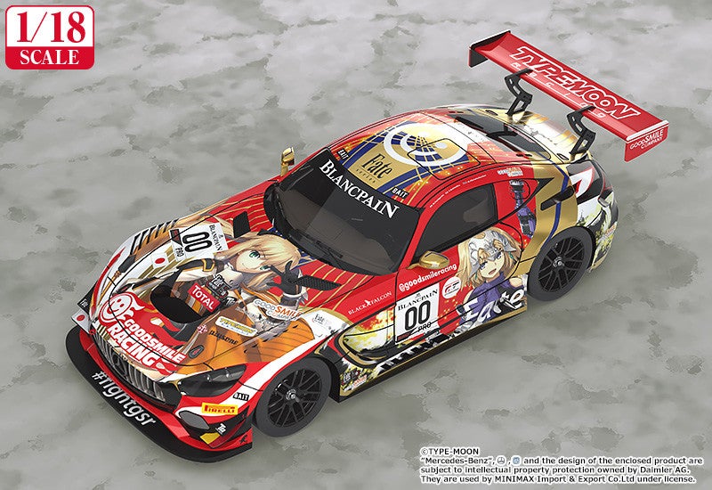 人気の春夏 RACING GOODSMILE Scale 1/18th & SPA24H 2019 RACING TYPE-MOON ミニカー