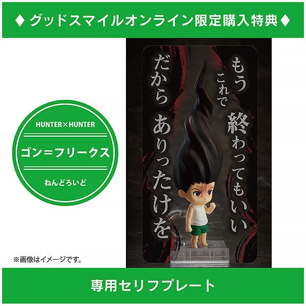 ねんどろいど HUNTER×HUNTER ゴン=フリークス｜アニメ