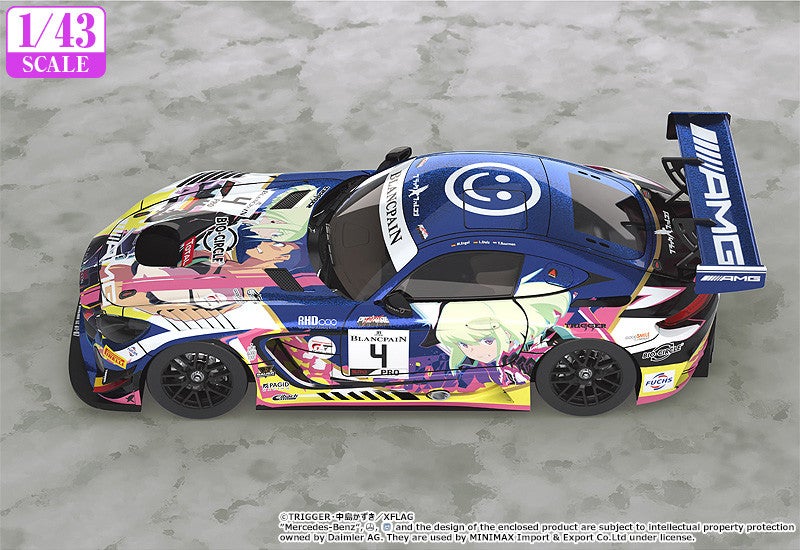 1/43 #4 Mercedes-AMG Team Black Falcon 2019 SPA24H ver