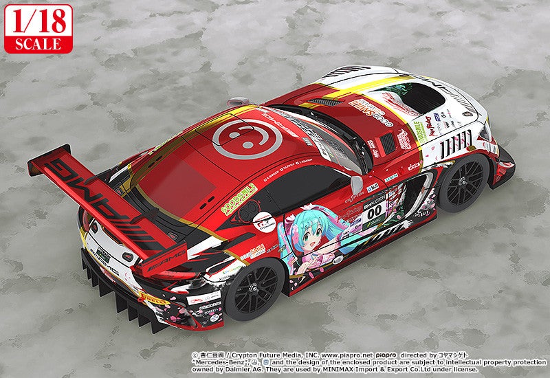 絶版 1/64　初音ミクAMG 2019 SUZUKA 10hours ver 1/64 Scale Mercedes-AMG Team GOOD SMILE 2019 SUZUKA 10 HOURS Ver