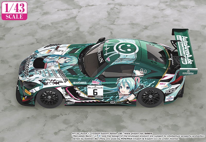 1/43rd Scale #6 Mercedes-AMG Team Black Falcon 2019 SPA24H Ver 