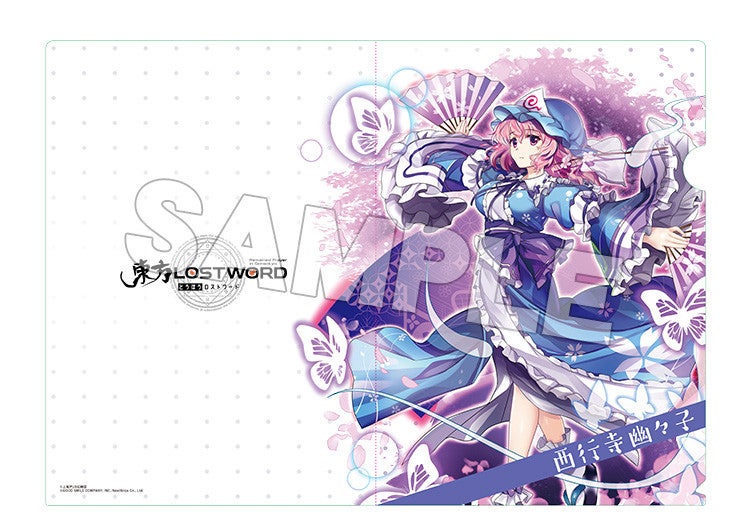 2024-25 秋冬新作  ハイブランドの 東方LostWord クリアファイル 博麗霊夢/霧雨魔理沙/フランドール 東方Project