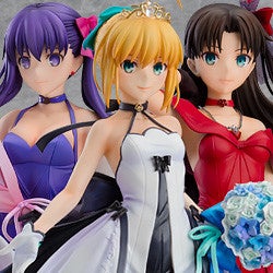Saber, Rin Tohsaka and Sakura Matou ~15th Celebration Dress Ver.~ Premium Box
