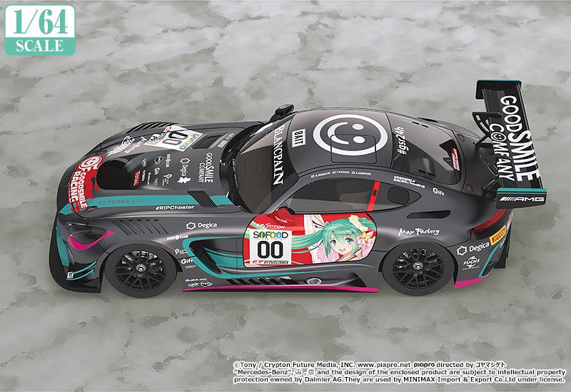 国内外の人気 Smile Good Scale 1/64 Hatsune Finals SPA24H 2017 AMG Miku ミニカー