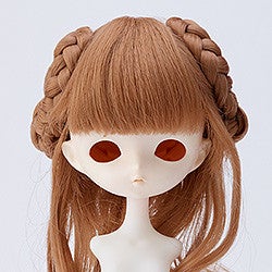 Harmonia bloom Series Tóc giả Kiểu Búi Dài (Nâu)