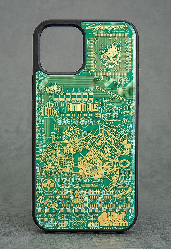 Cyberpunk2077 Night City Map 電子回路基板 iPhone 12/12PRO