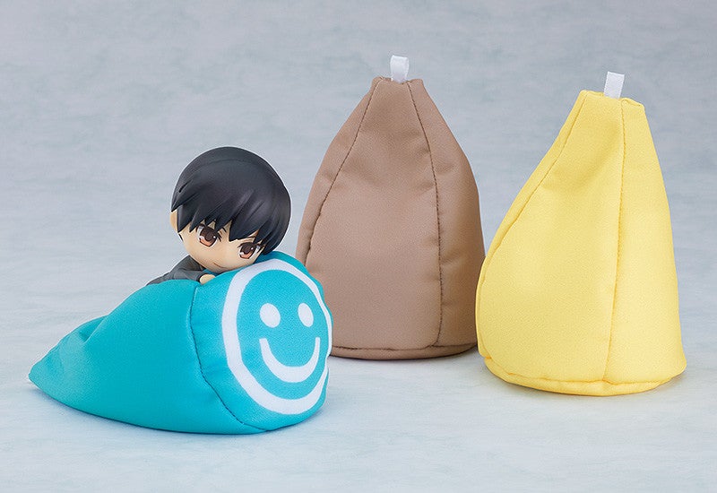Nendoroid Đệm hạt thư giãn Nâu/Xanh nhạt/Vàng kem