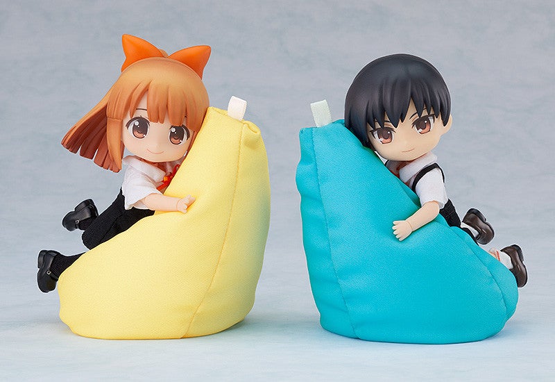 Nendoroid Đệm hạt thư giãn Nâu/Xanh nhạt/Vàng kem image 5