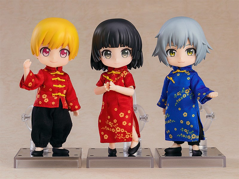 ねんどろいどどーる おようふくセット チャイナドレス（レッド