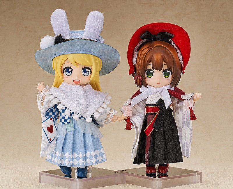 ねんどろいどどーる おようふくセット アリス ピンク ワンピ メイド フリル 靴｜小物・アクセサリー