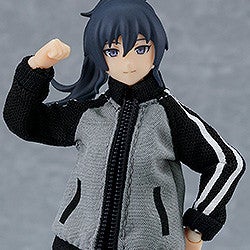 figma 女性body（ユウキ） with 黒コルセットワンピ＋ファーコートコーデ｜グッドスマイルカンパニー公式ショップ