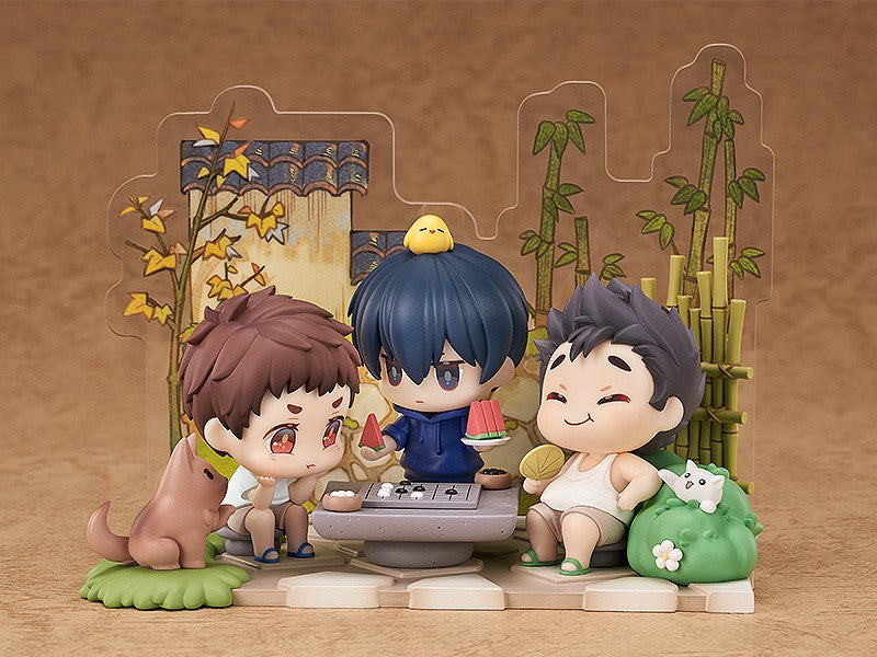 吳邪＆張起靈＆王胖子雨村拾趣Ver.｜Good Smile Company