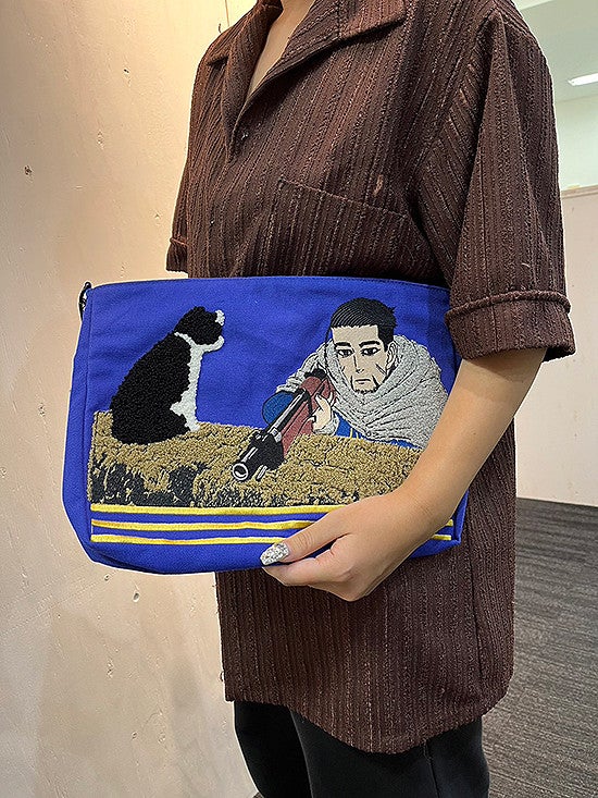【一部予約販売】 ゴールデンカムイ 杉元とアシㇼパ/尾形 相良刺繍ハンドバッグ トップス