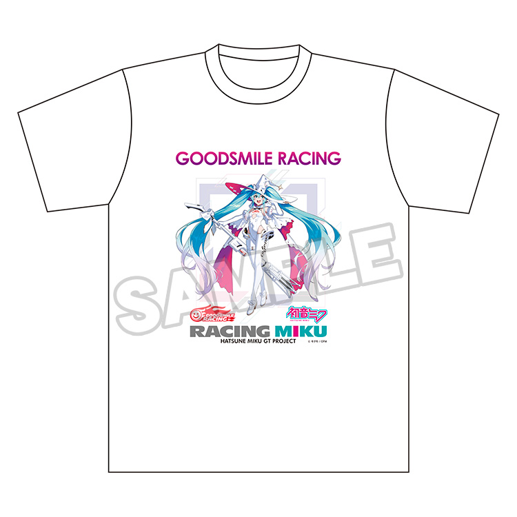 サーキットTシャツ レーシングミク 2024Ver. キービジュアル