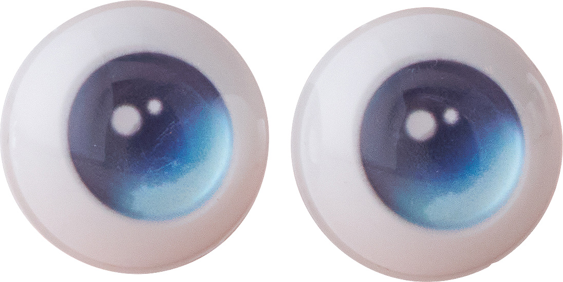 原創塑膠眼睛（藍色）