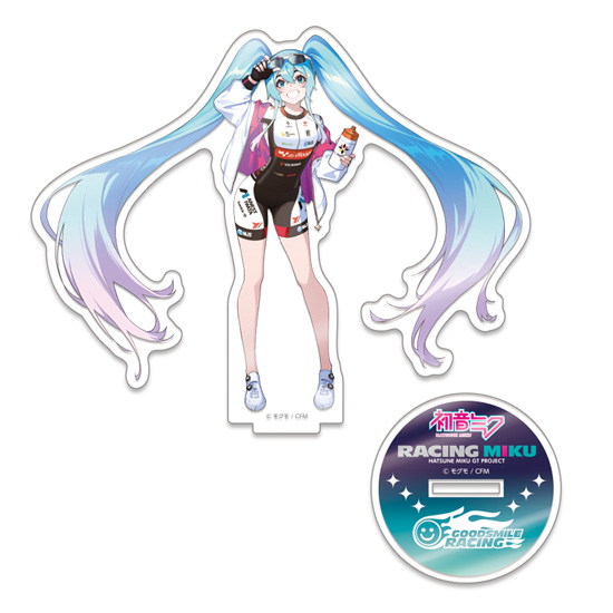 アクリルスタンド レーシングミク 2024 JCL TEAM UKYO 応援Ver.