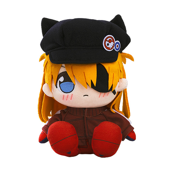 くりぱん ぬいぐるみ 式波・アスカ・ラングレー （ジャージ＆キャスケット）