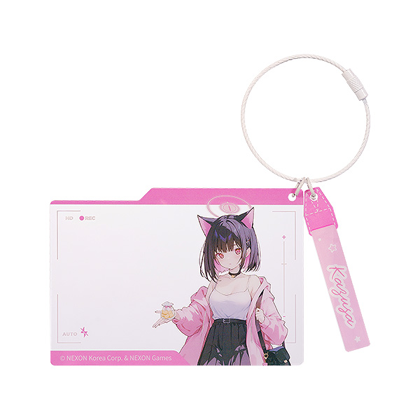 Blue Archive Holiday Saunter Series Acrylic Keychain (KAZUSA)