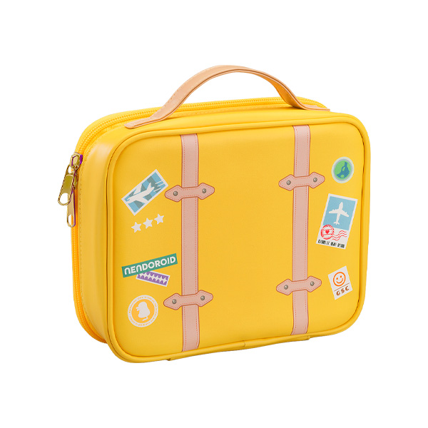 おでかけポーチ トラベル鞄 YELLOW