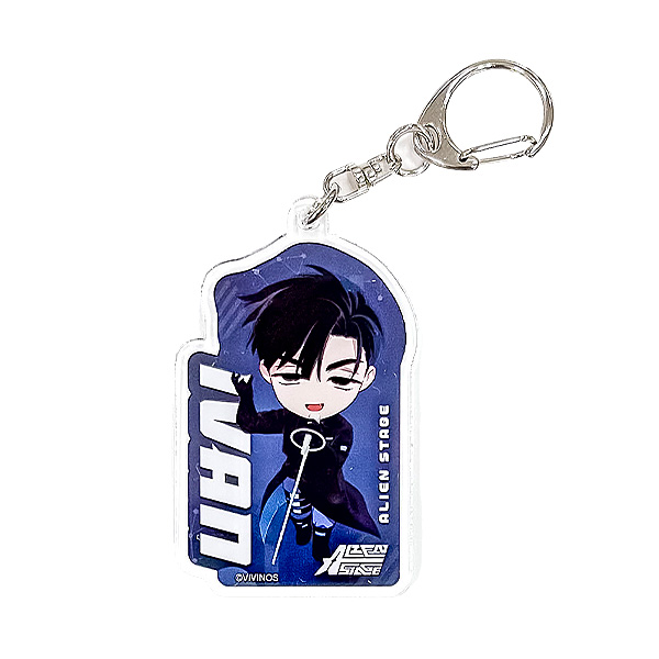 ALIEN STAGE ねんどろいどぷらす アクリルキーホルダー イヴァン