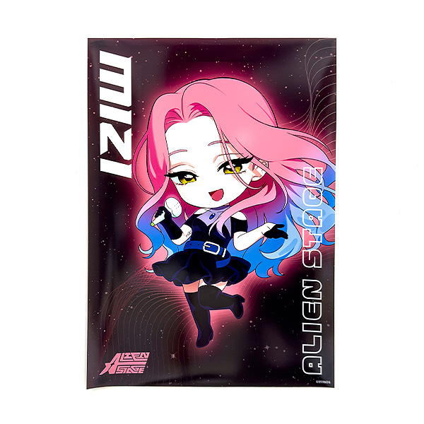 ALIEN STAGE ねんどろいどぷらす クリアポスター ミジ