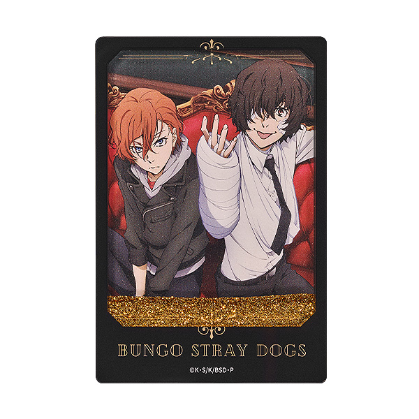 文豪ストレイドッグス 砂入りアクリルブロック 太宰治&中原中也