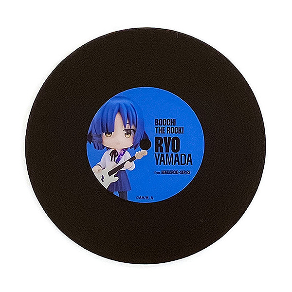 ぼっち・ざ・ろっく！ ねんどろいどぷらす レコード風コースター 山田リョウ