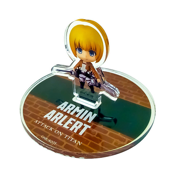 進撃の巨人 ねんどろいどぷらす カプセルスタンド アルミンA