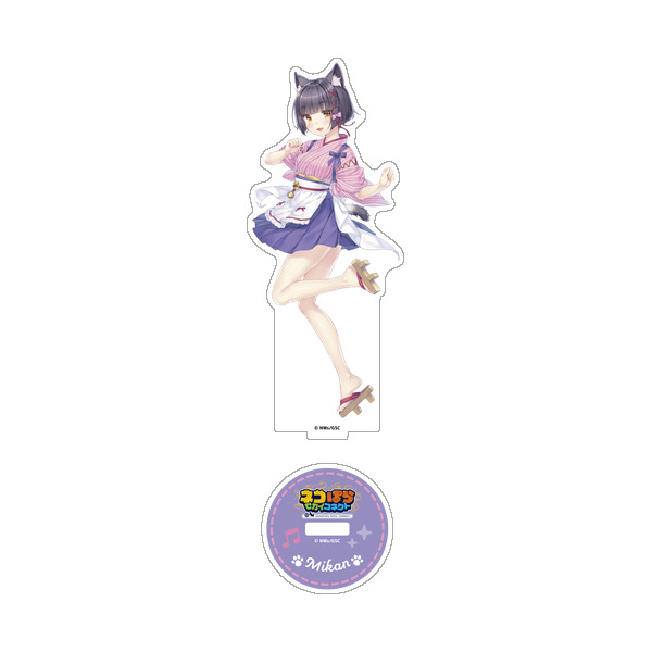 ネコぱら セカイコネクト アクリルスタンド みかん