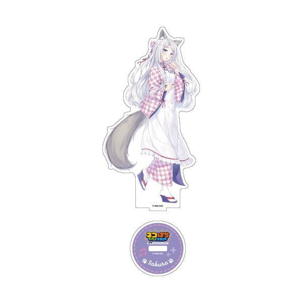 ネコぱら セカイコネクト アクリルスタンド さくら