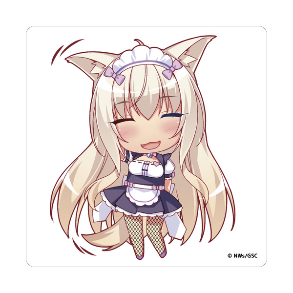 ネコぱら セカイコネクト ステッカー ココナツ