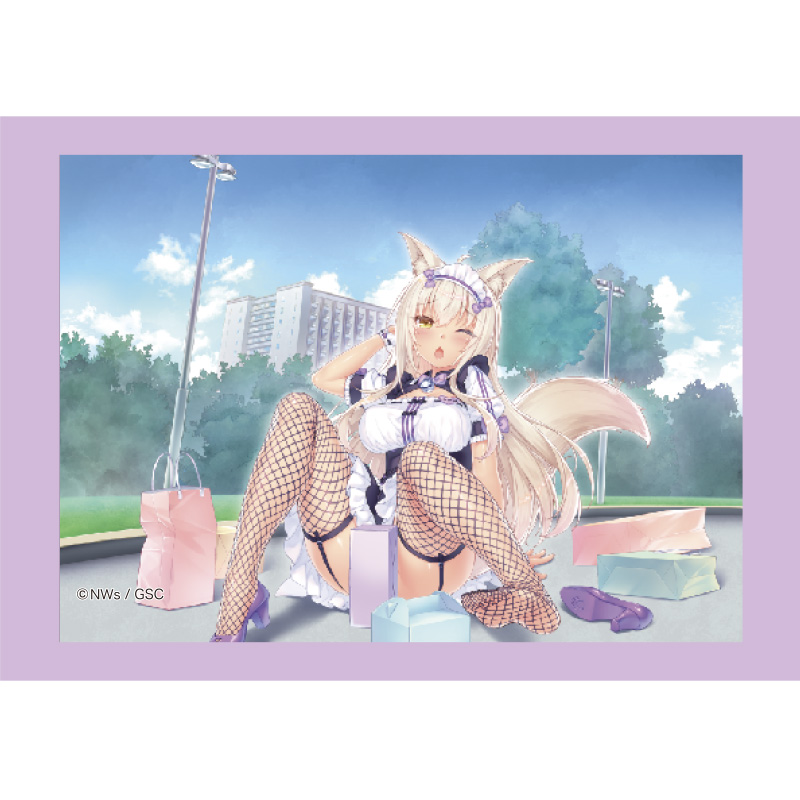 ネコぱら セカイコネクト 卓上タペストリー ココナツ