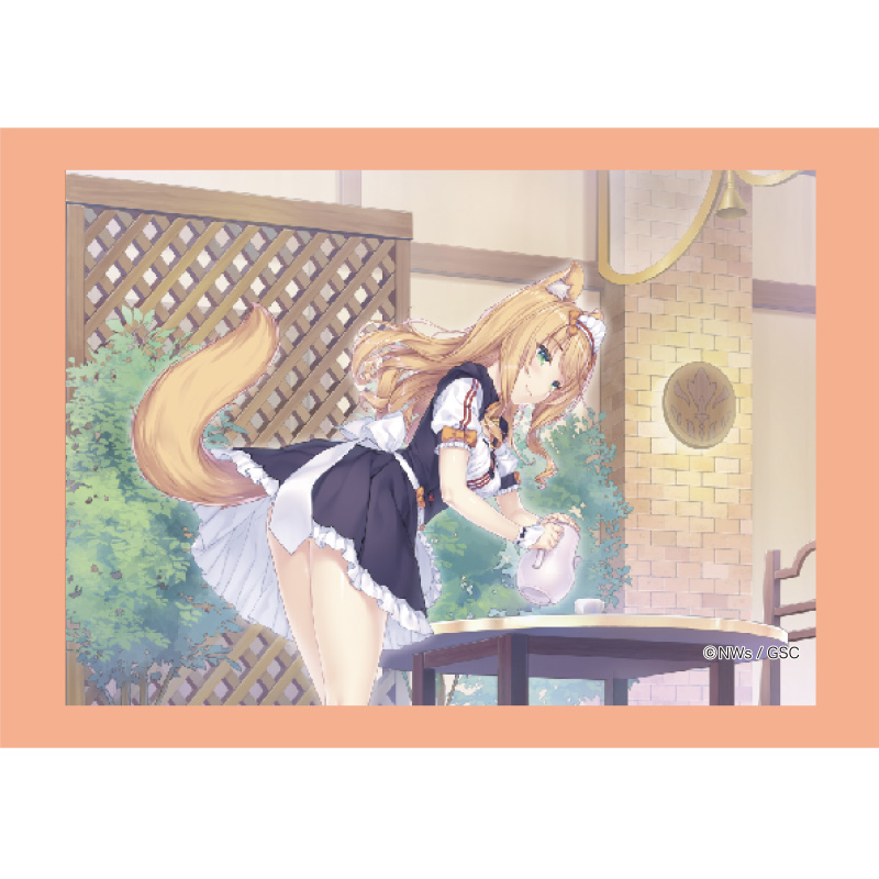 ネコぱら セカイコネクト 卓上タペストリー メイプル