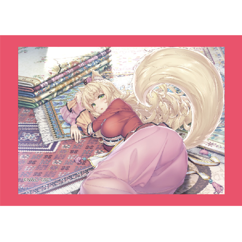 ネコぱら セカイコネクト 卓上タペストリー マルメロ