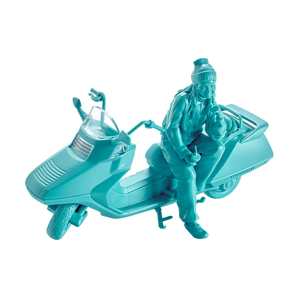 PLAMAX MF-102 Rider's portrait Honda Fusion ターコイズ