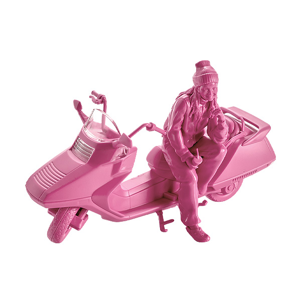 PLAMAX MF-102 Rider's portrait Honda Fusion オーキッド