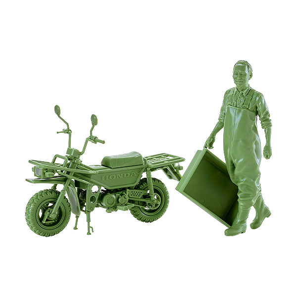 PLAMAX MF-104 Rider's portrait Honda MOTRA グリーン